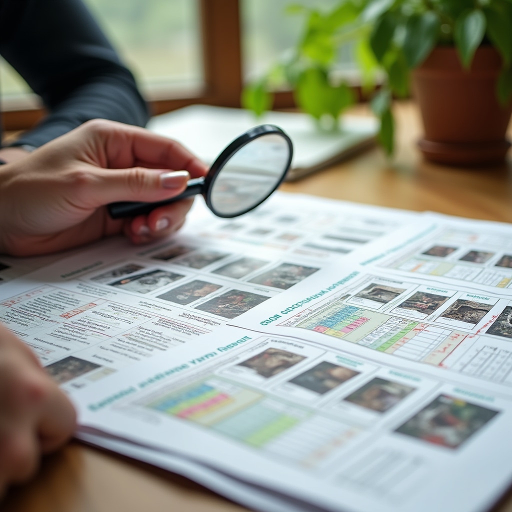 Sample pages from detailed inspection report with findings and photos